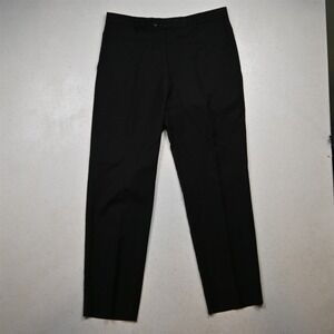Jos A Bank 34x32 Black 100% Wool Traveller Tailored Fit Dress Mens Pants